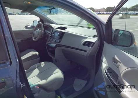 2014 Toyota Sienna L V6 7 Passenger from USA, damaged, VIN 5TDZK3DCXES503112